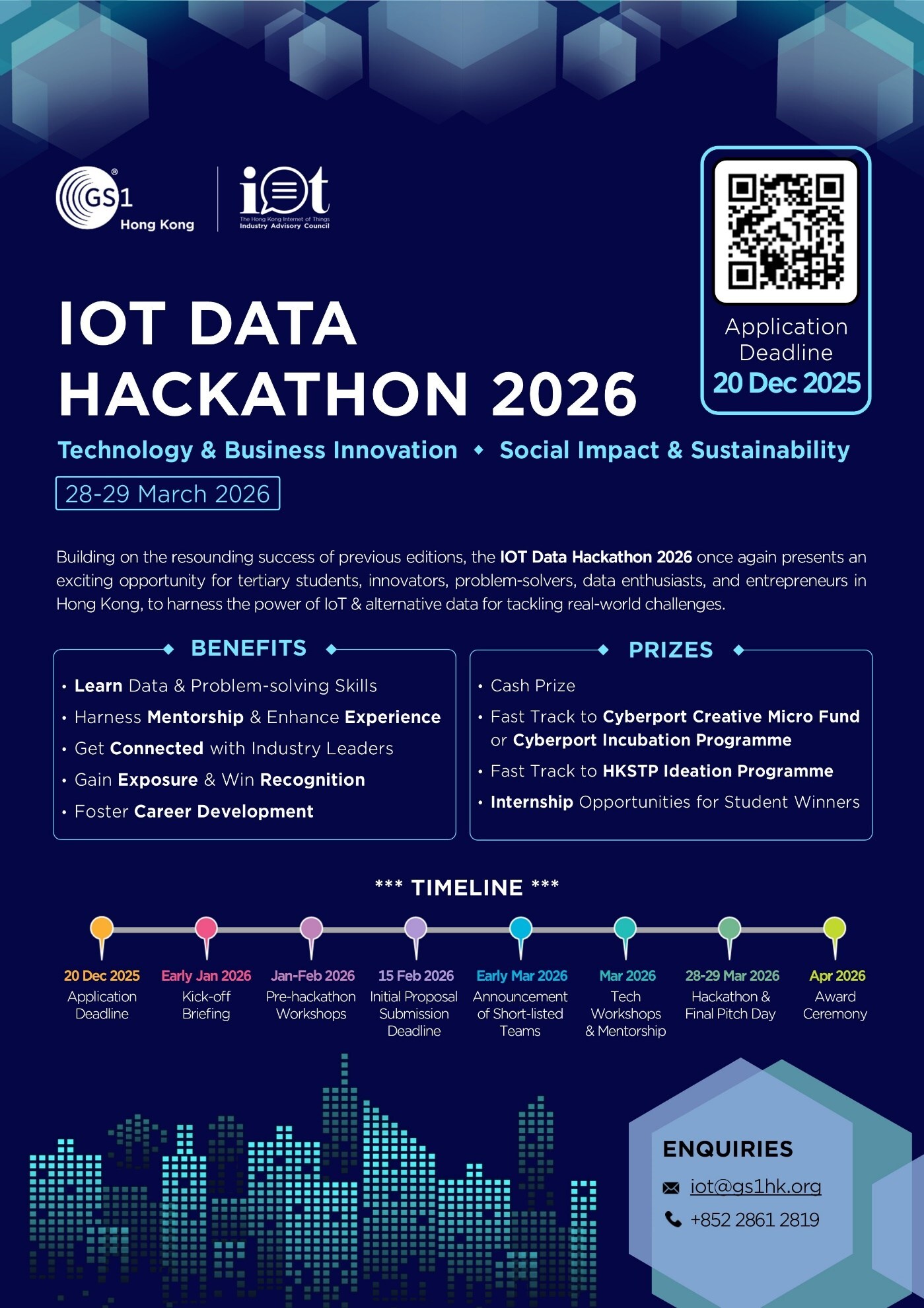 IOT Data Hackathon 2026 Call For Entry!