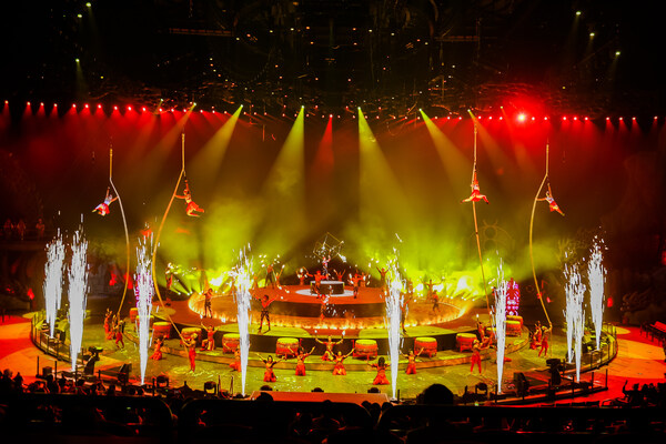 Wonderful program of the Chimelong show