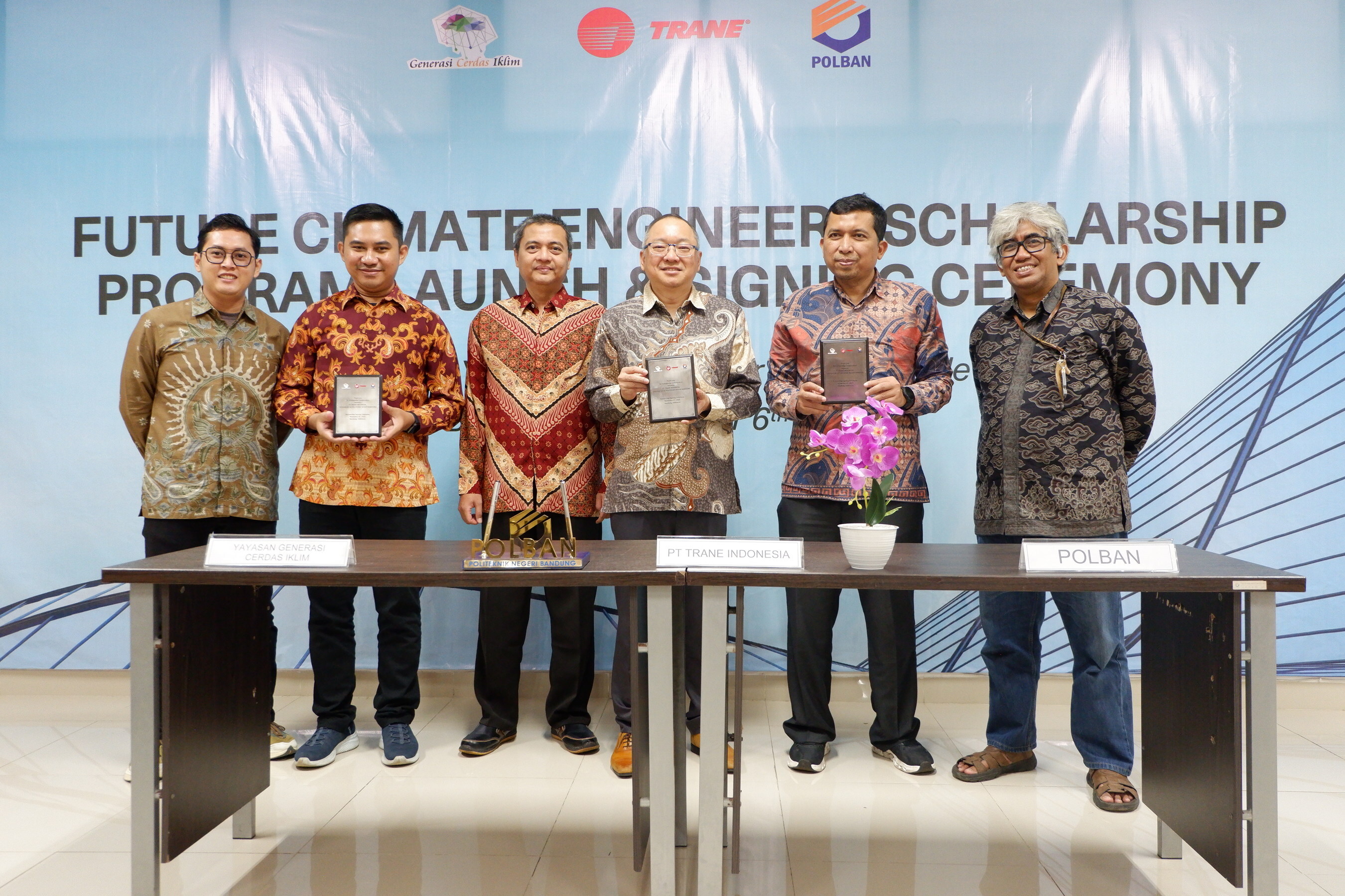 Trane Indonesia Scholarship Signing Ceremony