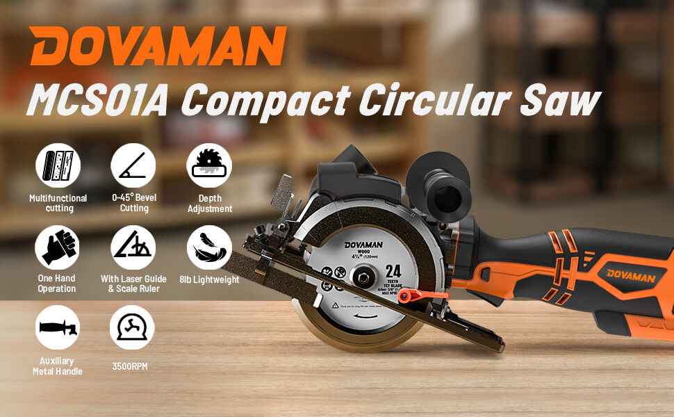 DOVAMAN MCS01A Circular Saw