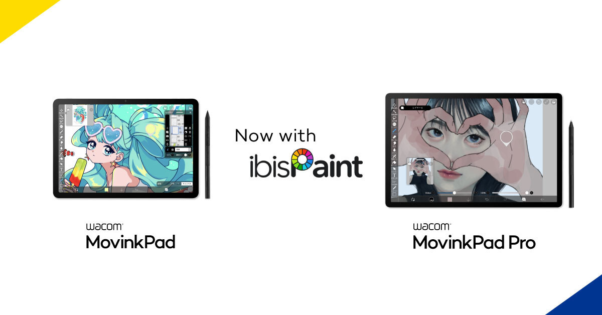 Wacom 強化 MovinkPad 系列功能 整合 ibisPaint X 並提供 180 天 Prime 會籍 Wacom 強化 MovinkPad 系列功能 整合 ibisPaint X 並提供 180 天 Prime 會籍