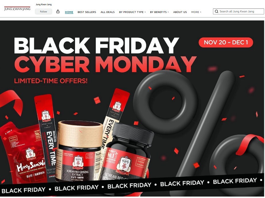 JUNG KWAN JANG Launches Black Friday & Holiday Promotions and Introduces New Wellness Innovations for U.S. Consumers