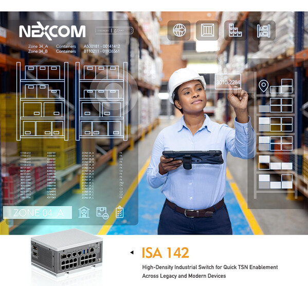 NEXCOM validated its TSN solution transforming standard Ethernet into a deterministic, time-aware network to power next-generation industrial edge.