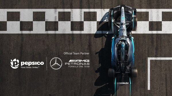 PEPSICO® ANNOUNCES LANDMARK GLOBAL PARTNERSHIP WITH MERCEDES-AMG PETRONAS F1 TEAM FOR 2026