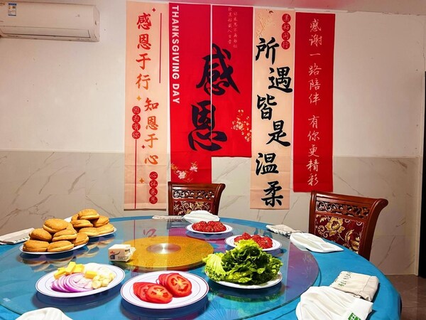 感恩节现场活动