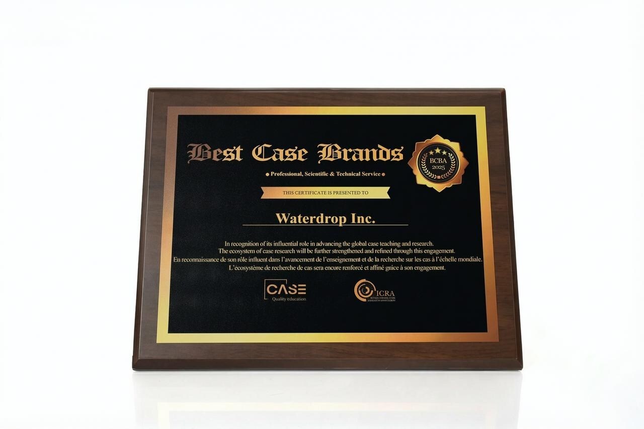Waterdrop Inc. receives the Global Best Case Brands Award.