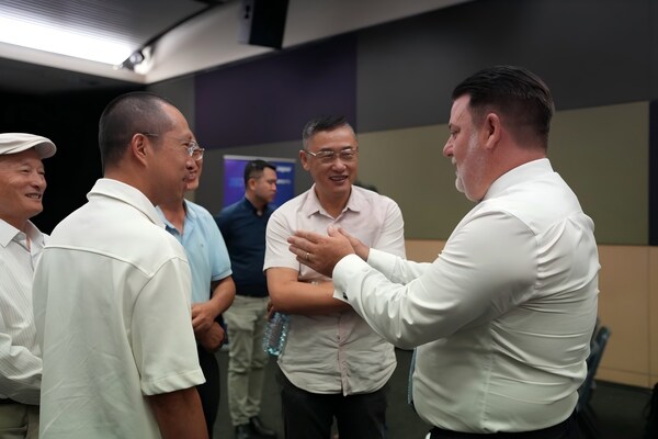 Networking session with clients