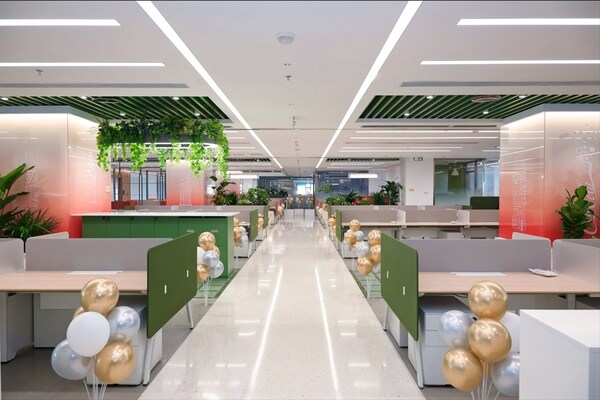 廈門太古可口可樂“海上花園辦公室”一隅