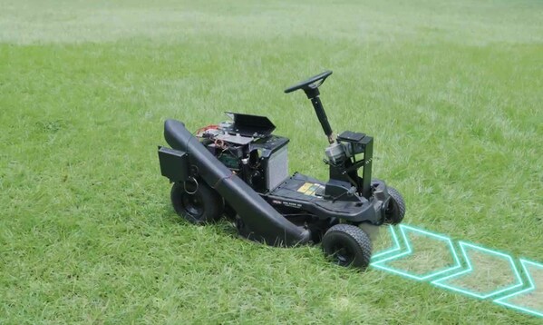 Intelligent Autonomous Electric Mower by Megago Tech