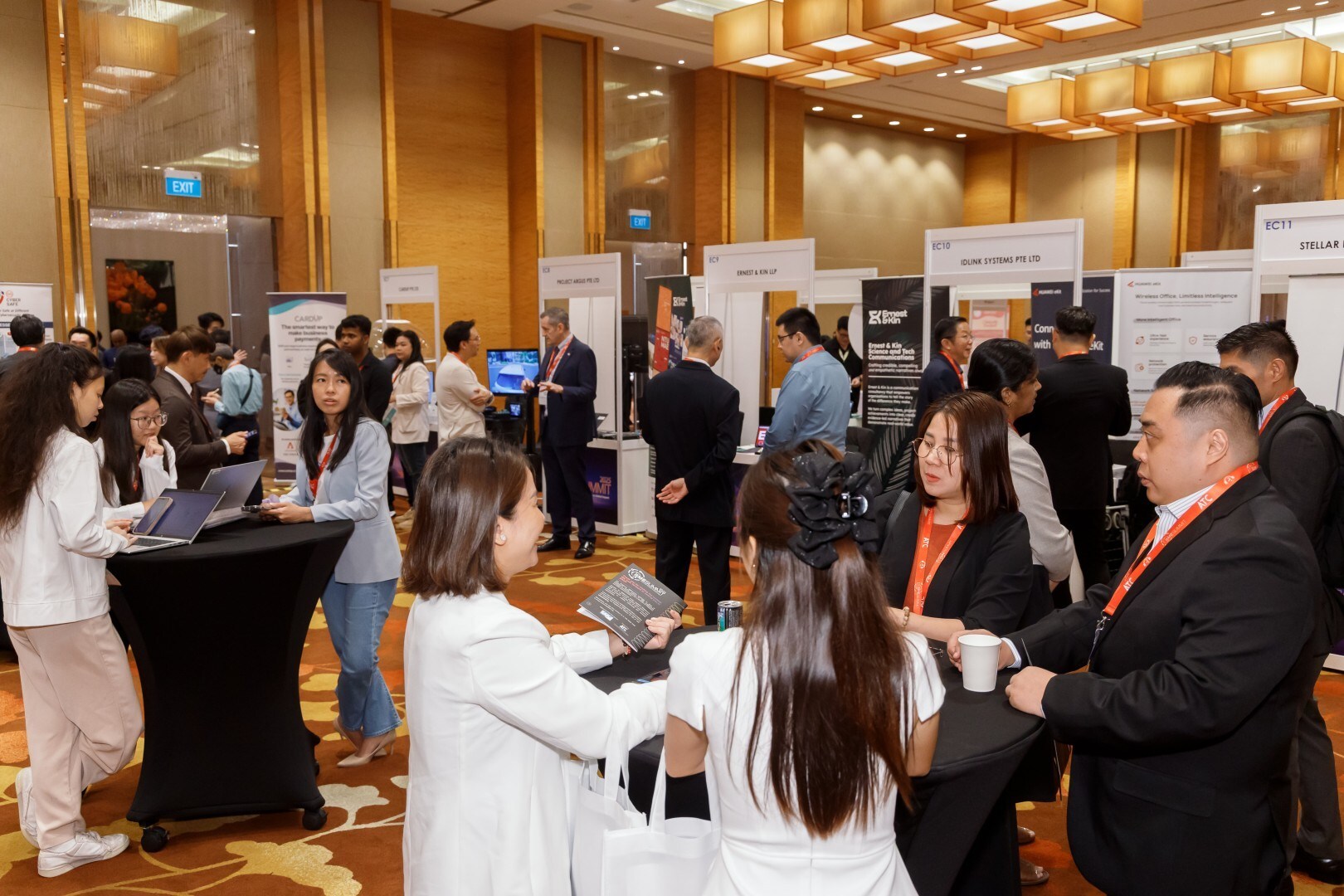 Exhibiting Section of the SMESummit 2025 Exhibiting Section of the SMESummit 2025