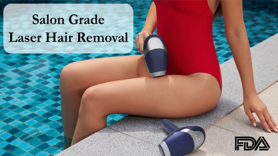 DermRays: Patented Diode Laser Hiar Removal For  Home Use