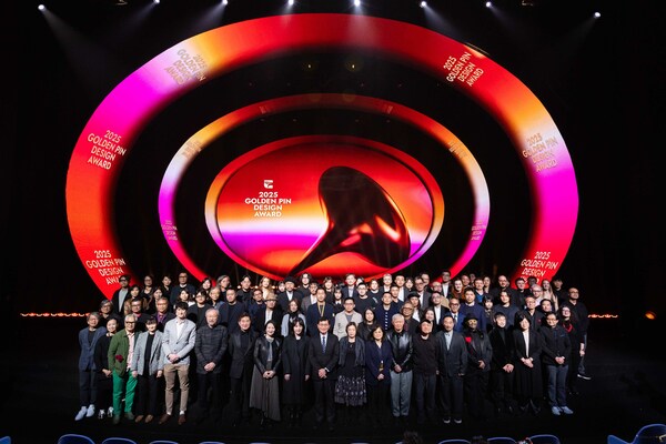 The 2025 Golden Pin Design Award Ceremony took place on December 5 in Taipei.