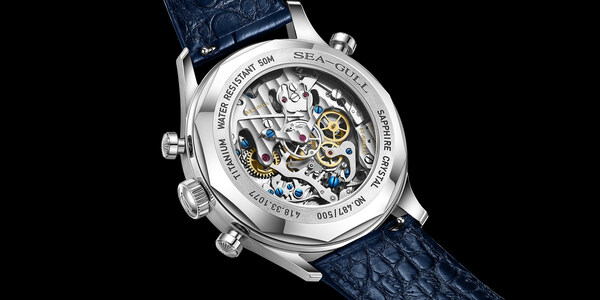 Seagull Rattrapante Limited Edition is first released at en.seagullwatch.com.