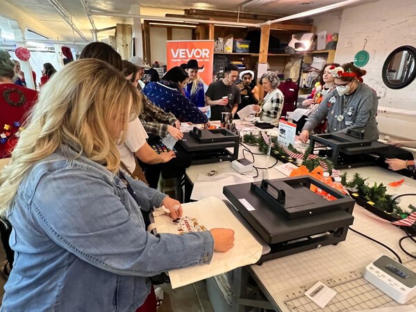 VEVOR Hybrid Heat Press Event