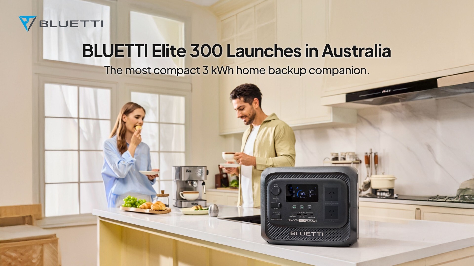 BLUETTI Elite 300 Launches in Australia - 3kWh power. 2kWh size
