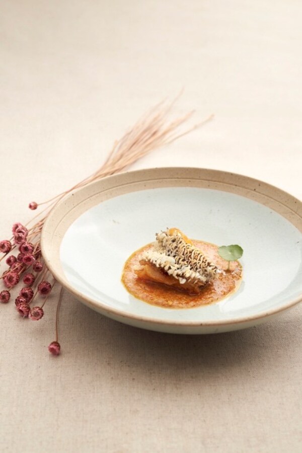 Crispy Scales Fillet of Marble Goby in Spicy Pineapple Sauce: Annual Dish Award (Singapore) 2025, Black Pearl Restaurant Guide Crispy Scales Fillet of Marble Goby in Spicy Pineapple Sauce: Annual Dish Award (Singapore) 2025, Black Pearl Restaurant Guide
