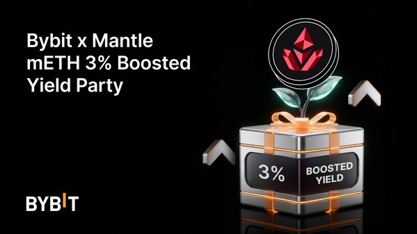 Bybit Launches mETH Boosted Yield Campaign With Fixed 3% Bonus APR on On-Chain Earn