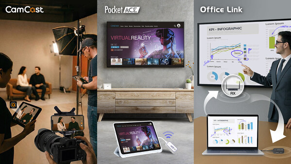 EZCast debuts at CES 2026 with a range of innovative wireless display solutions.