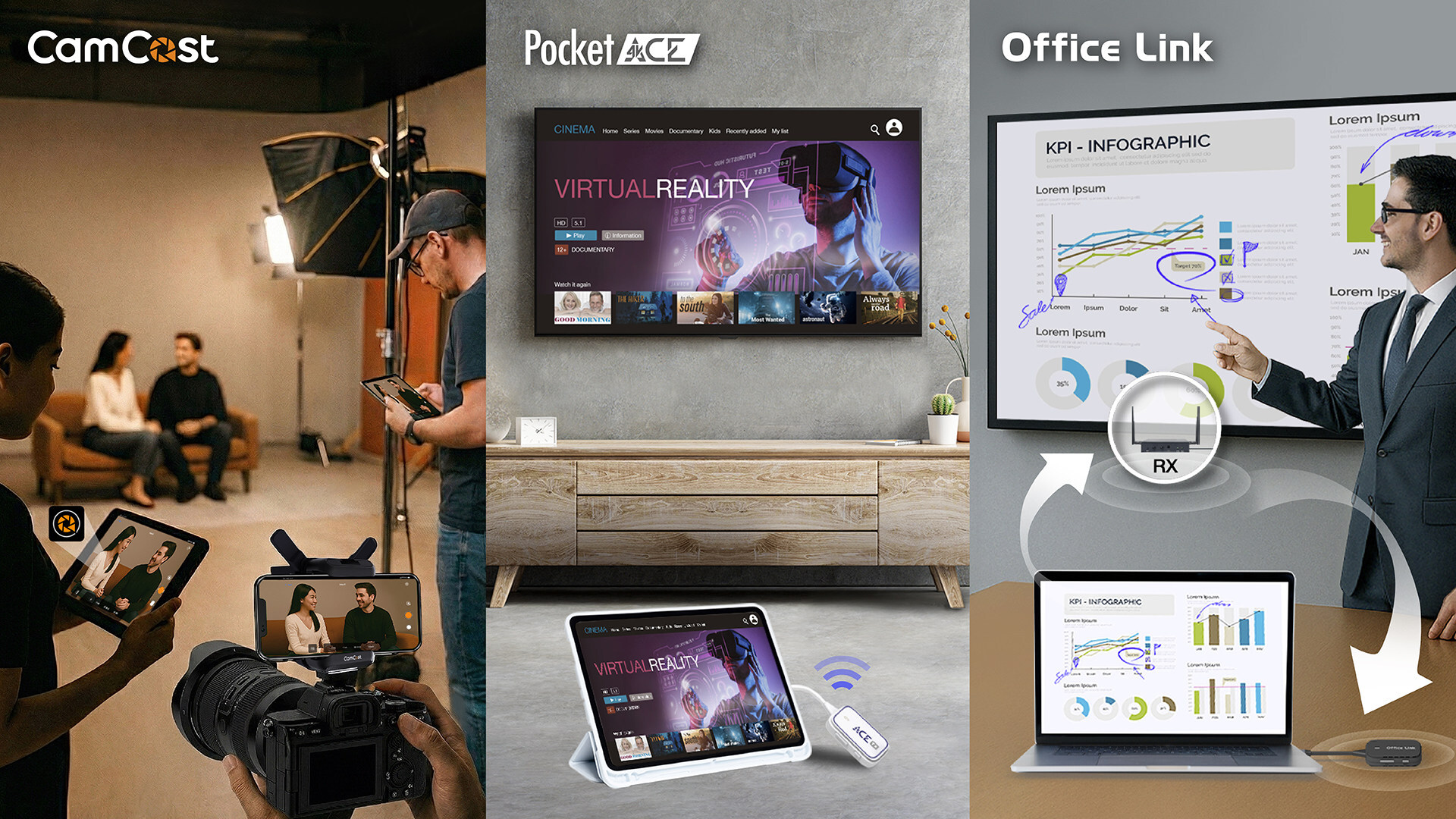 EZCast debuts at CES 2026 with a range of innovative wireless display solutions.