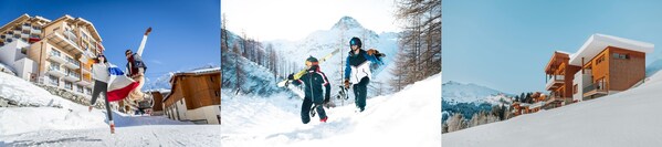 从左至右:Club Med地中海俱乐部·法国瓦托伦斯度假村(精致“一价全包”);Club Med地中海俱乐部·法国阿尔卑斯山瓦勒迪泽尔度假村(奢华度假村);Club Med地中海俱乐部·法国大山地萨莫安度假村(精致“一价全包”及奢华木屋别墅) 从左至右:Club Med地中海俱乐部·法国瓦托伦斯度假村(精致“一价全包”);Club Med地中海俱乐部·法国阿尔卑斯山瓦勒迪泽尔度假村(奢华度假村);Club Med地中海俱乐部·法国大山地萨莫安度假村(精致“一价全包”及奢华木屋别墅)