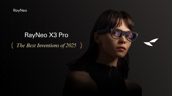 RayNeo X3 Pro, selected as TIME Best Invention of 2025
