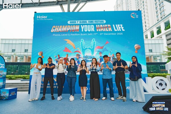 Haier Malaysia Welcomes the 7th Global Fans Festival with Immersive Pop-Up Experience at Pavilion Bukit Jalil