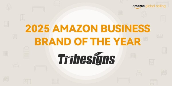 Tribesigns Wins "2025 Amazon Business Brand of the Year" Award