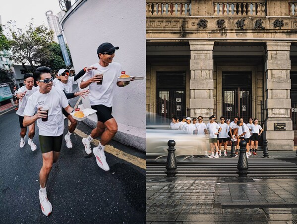 安踏【得閑跑廣馬】早餐跑，跑者上腳二區心率90