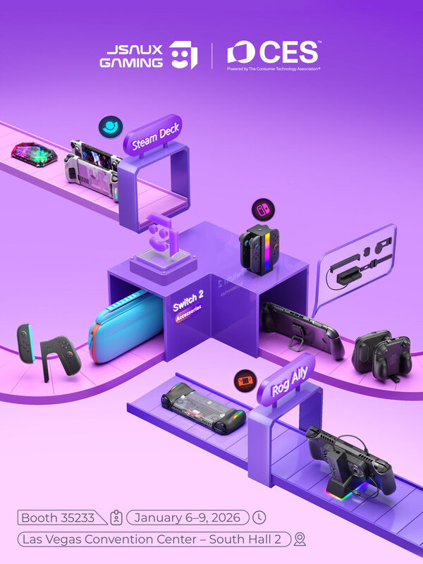 JSAUX Announces CES 2026 Presence with New Product Lineup