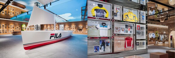 FILA TOPIA以“‘FILA TRI號’復刻”與“榮耀回廊”呈現品牌歷史與精神