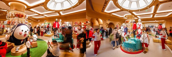 FILA環球影城樂園店內部空間