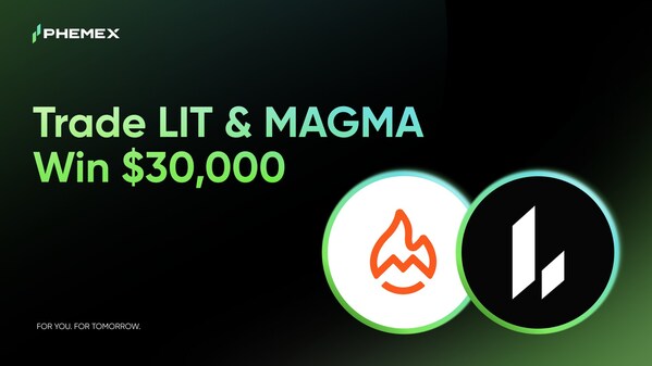 Phemex Launches 30,000 USDT Incentive Program for LIT and MAGMA Trading Pairs Phemex Launches 30,000 USDT Incentive Program for LIT and MAGMA Trading Pairs