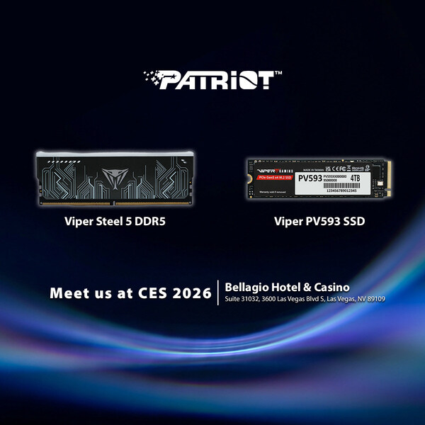 博帝科技於 CES 2026 展現次世代效能：發表全新 DDR5 記憶體與 PCIe Gen5 儲存解決方案