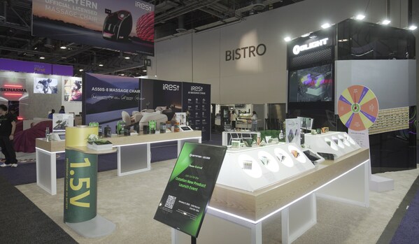 Olight CES Booth (PRNewsfoto/Olight Group Co.,Ltd)