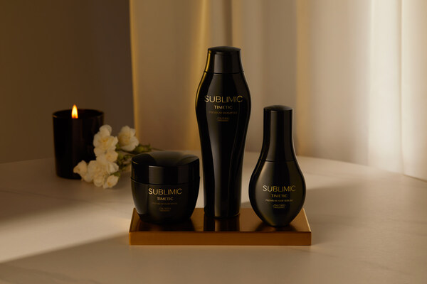 图：资生堂专业美发芯诗珀莉的昼夜黑金系列全新上市