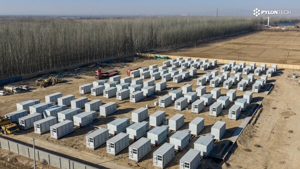Pylontech’s 200MW/400MWh energy storage project in Ningxia, China