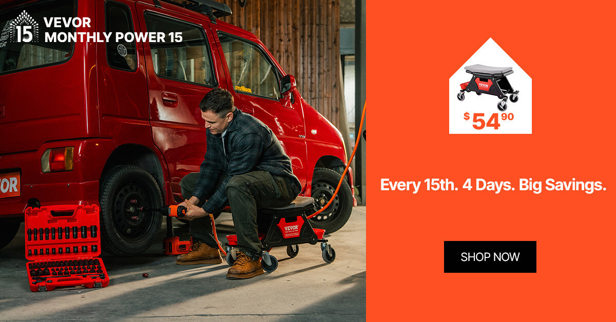 VEVOR Launches Monthly Power 15