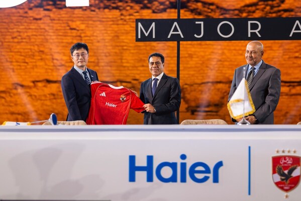 Haier Signs Four-Year Sponsorship with Al Ahly FC, Becoming the Club's Second Main Sponsor Haier Signs Four-Year Sponsorship with Al Ahly FC, Becoming the Club's Second Main Sponsor